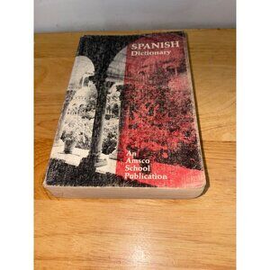 The New College Spanish & English Dictionary Edwin Williams Paperback Book 1968
